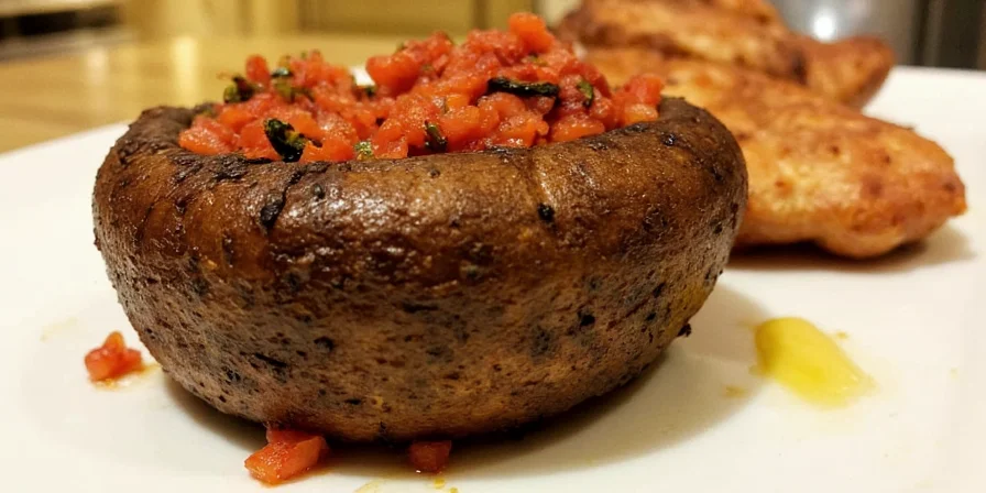 Grilled Portabella Mushroom: A Spicy Twist on a Classic Favorite!