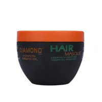

On Sale DIAMOND Keratin Argan Oil hair care mask deep repair damaged hair masque 250ML