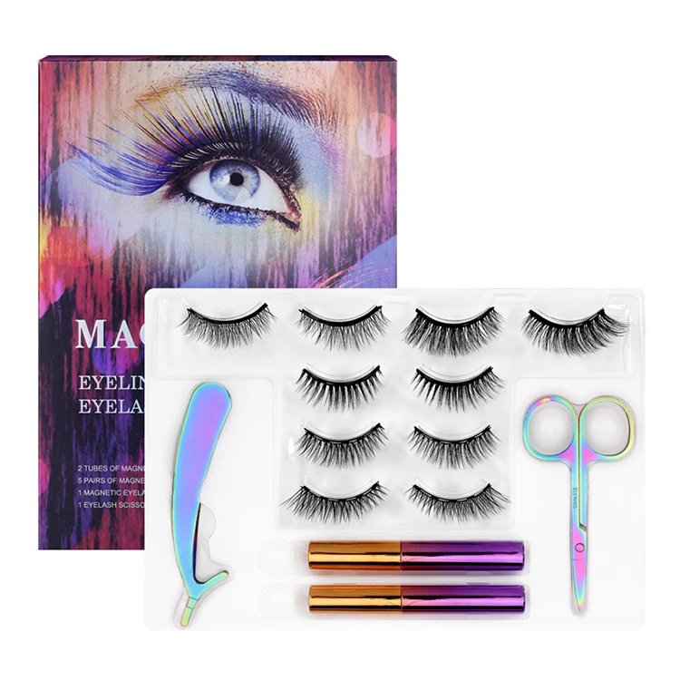 

Hot Sell Magnetic False Eyelashes Natural Look Without Eyeliner, Black