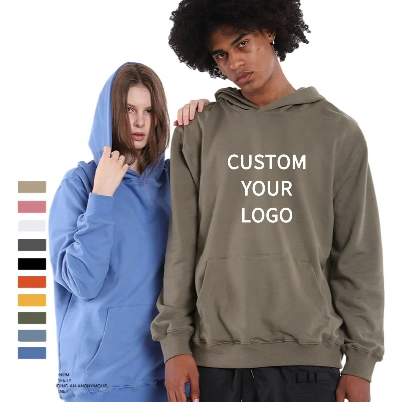 

Wholesale Custom Logo Printed Embroidered Sweatshirt Unisex Cotton Pullover Blank Plain Men's Hoodies Sweatshirt, As your requirement