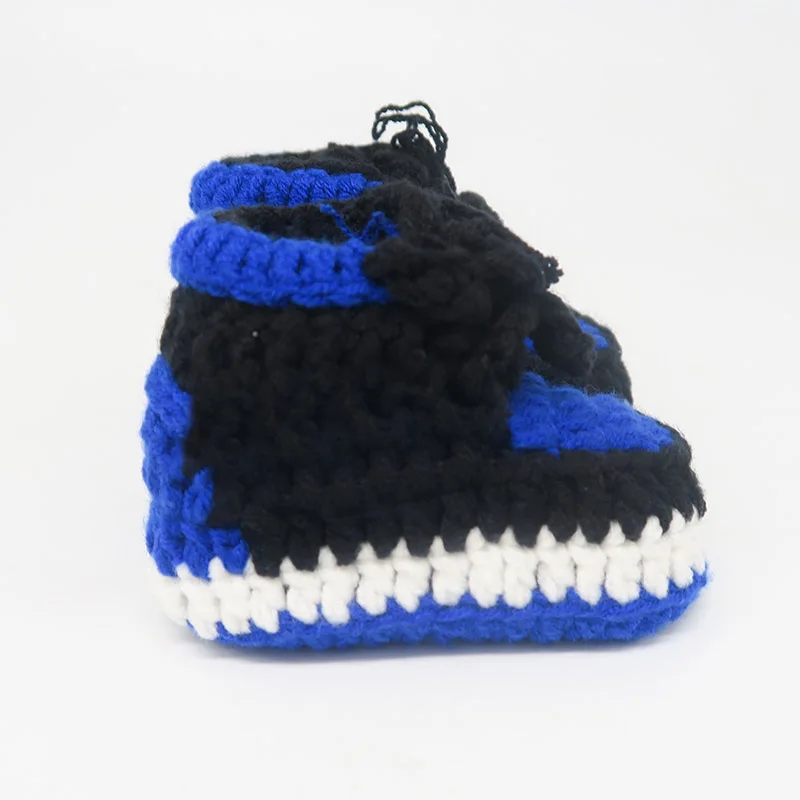 

Wholesales Beautiful Crochet Baby Bowknot Shoes High Quality Handmade Booties