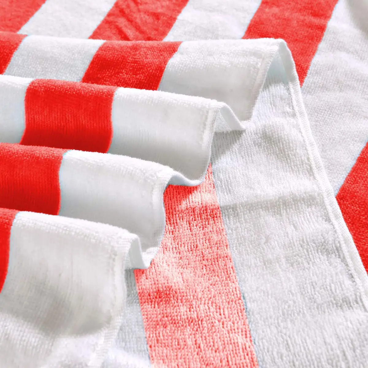 亚马逊热卖定制大型印花条纹海滩超细纤维毛巾