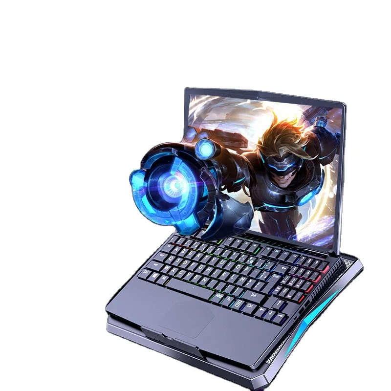 

Portable And Foldable Laptop Stand With Cooling Fan Cooler