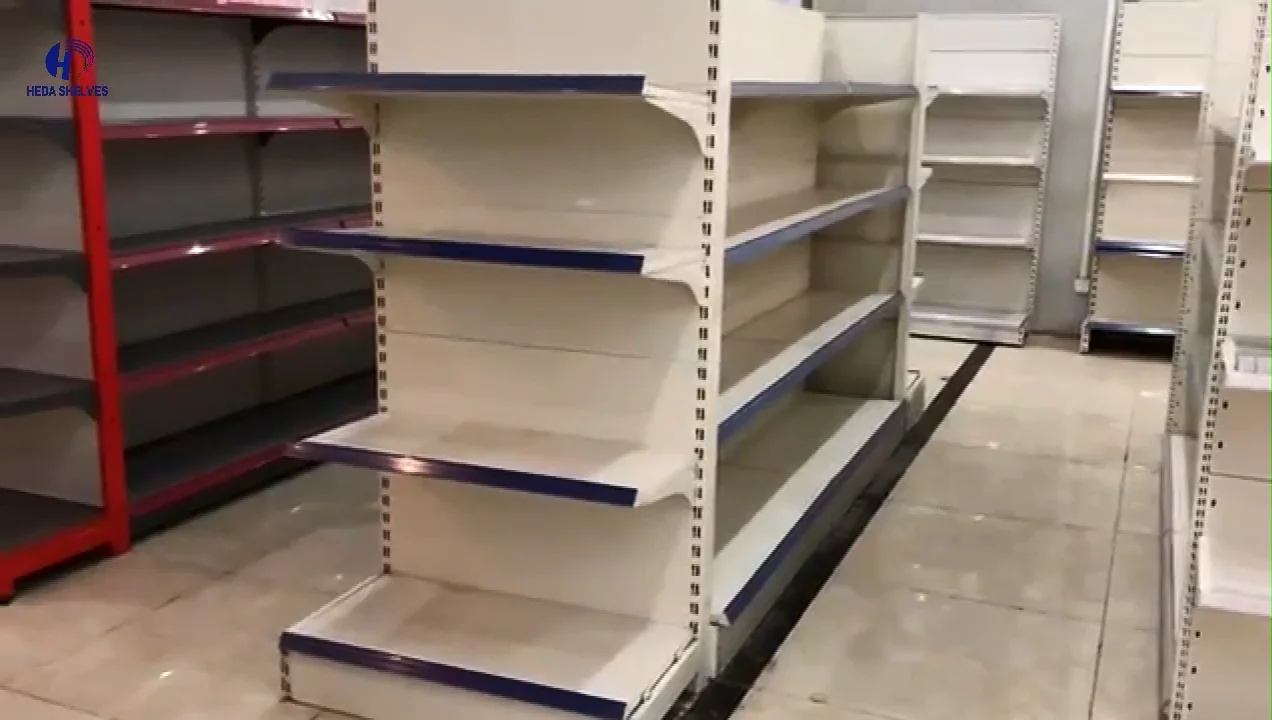 Hot Popular Heavy Duty Coldrolled Steel Super Shop Rack Gondola