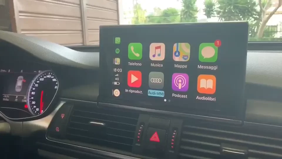 Wireless Apple Carplay Interface For Audi A3 8p A4 B8 A5 A6 C6 A7 Q5 Q7 Car Play Apple