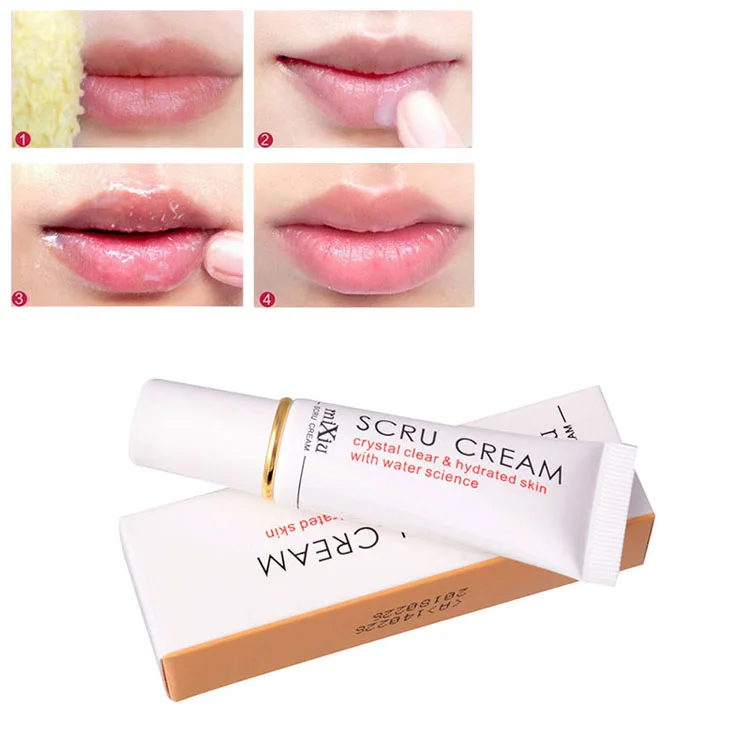 

Mixiu Lip Scrub Gel Mask Lip Moisturizer Treatments Balm Removal Dead Skin Water Science Lip Care, Clear