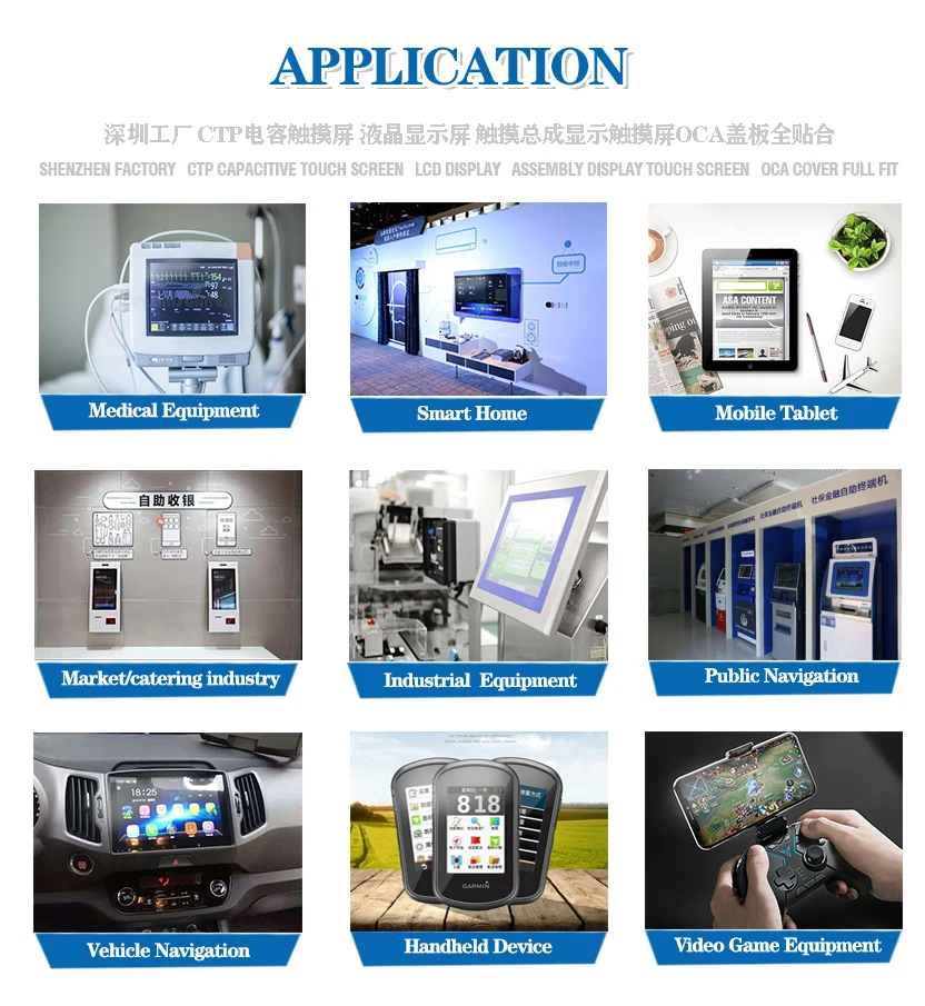 13.3 inch tft lcd screen factories in stock
