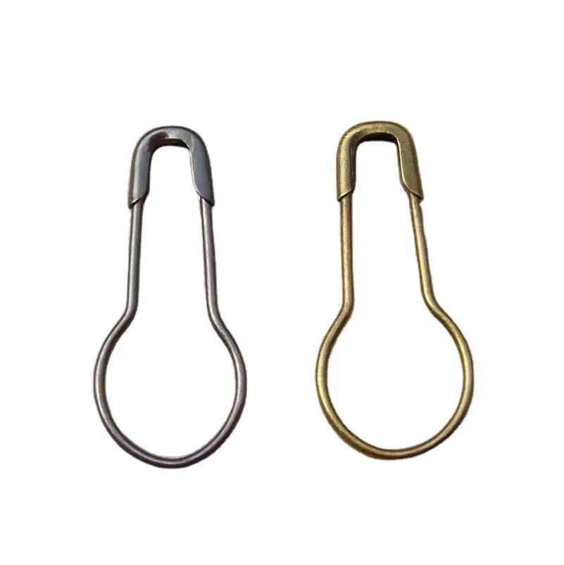 

Metal Safety Pins Calabash Pin Bead Needle Pins DIY Home Accessories, Golden ,sliver,black, gunmetal