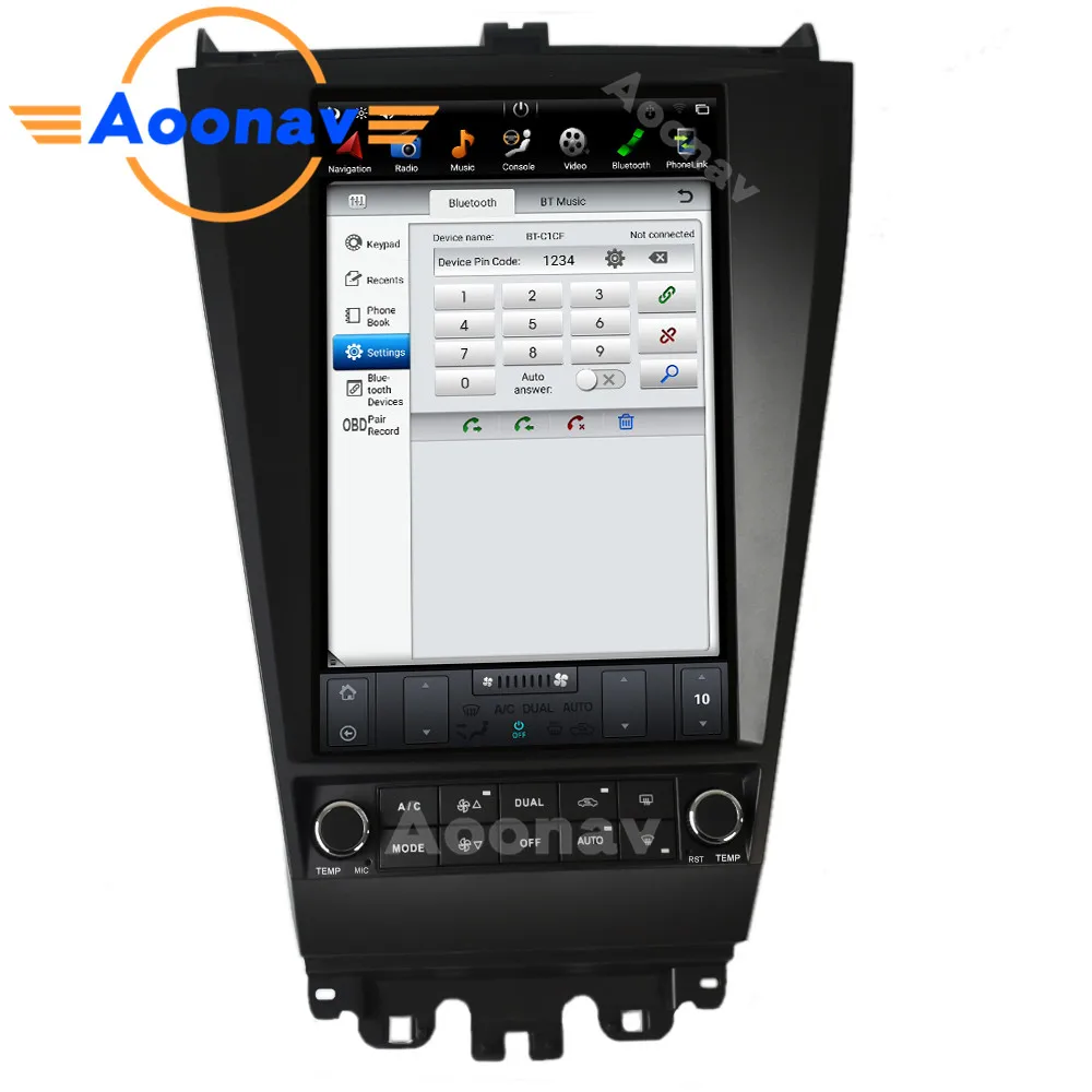 

GPS car audio multimedia player FOR HONDA ACCORD 7 2003-2007 Android veitical touch screen auto radio video player