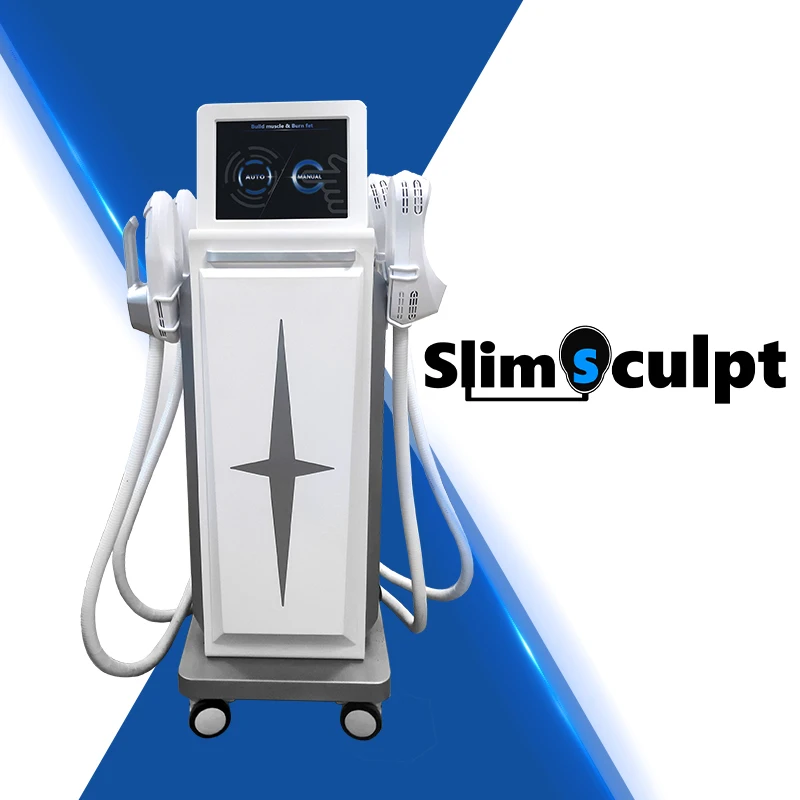 

Newest 4 handle 5000W ems machine Slim Emslim muscle stimulator electromagnetic ems shaping machine