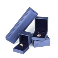 

Yadao Exquisite Leather Jewellery Box Set Custom Logo Plastic Earring Bangle Bracelet Necklace Luxury Jewelry Box