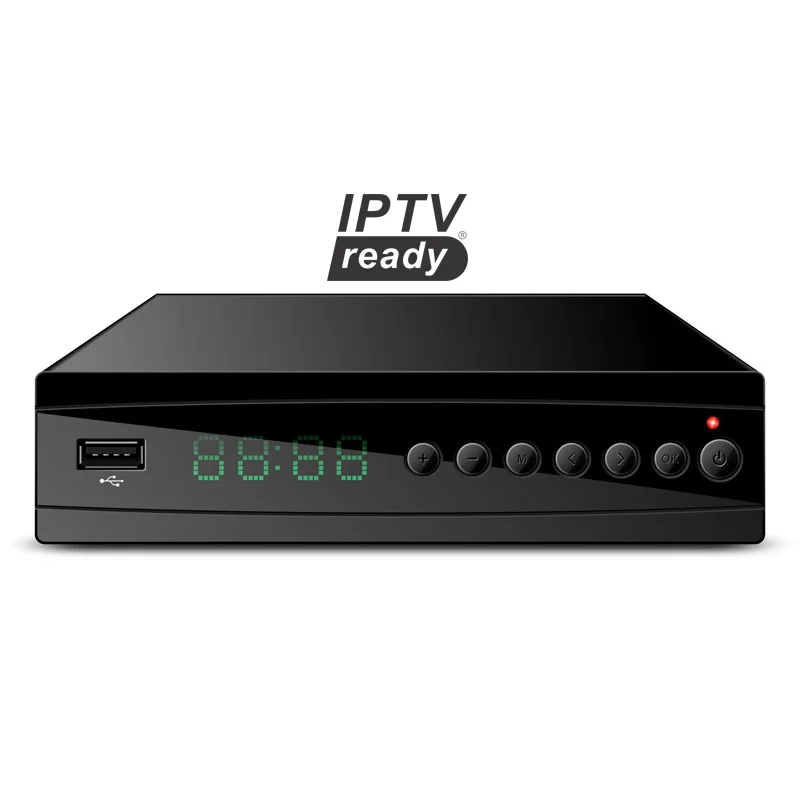 

Combo t2+s2 set top box combo dvb s2 dvb t2 satellite tv receiver, Balck