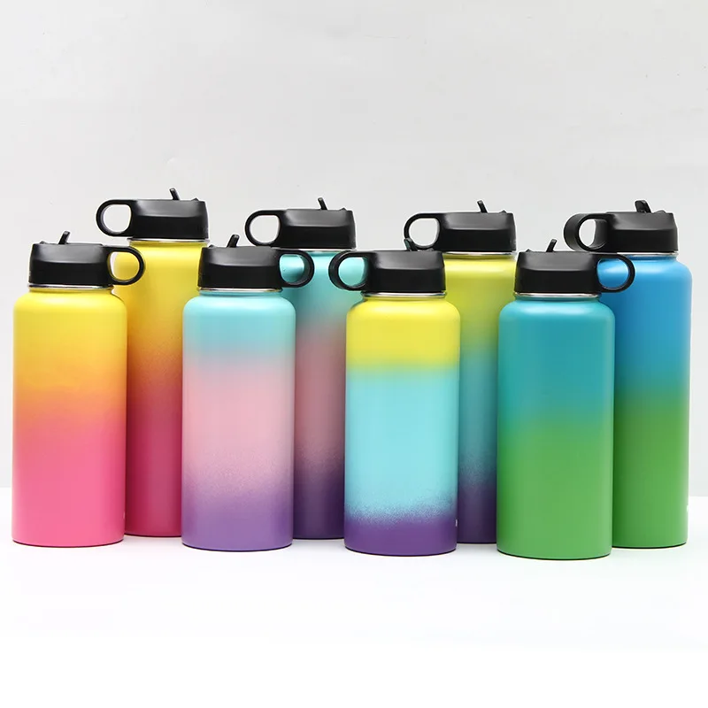 

High Quality Luxury Gym Sports Large Capacity Stainless Steel Water Bottles