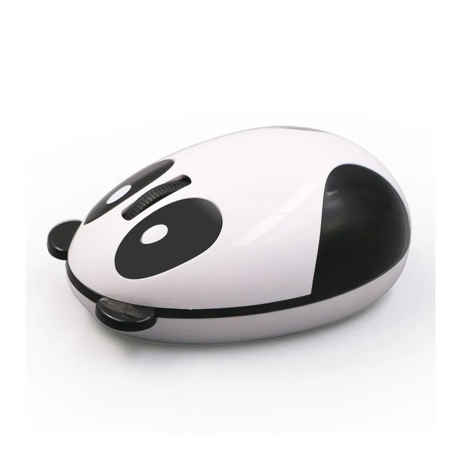 

Sell Brand New Usb Interface Funny Design Panda Look Usb Wireless Gaming Mouse, White, pink