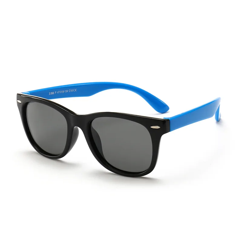 

Vintage Rectangle retro baby uv400 Polarized Sunglasses 2021 women Newest Classic Children Shades