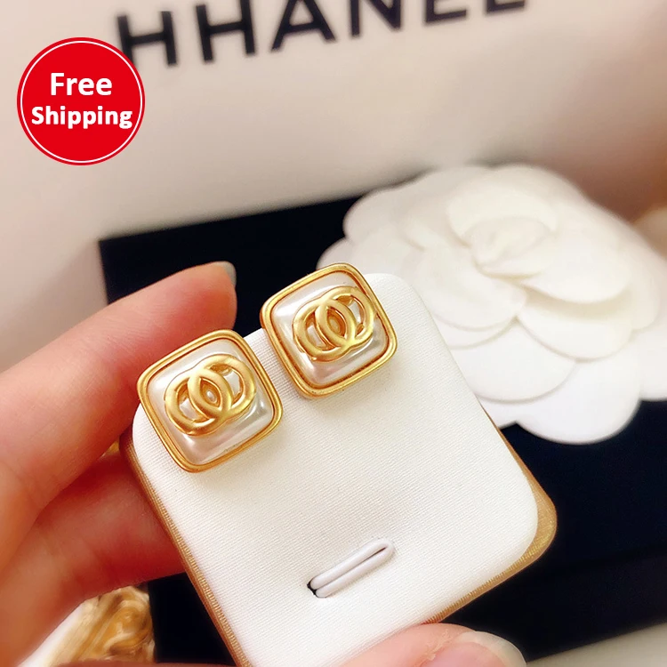 

Stud Earrings High Fashion Temperament New Trend Pearl Earrings, Optional