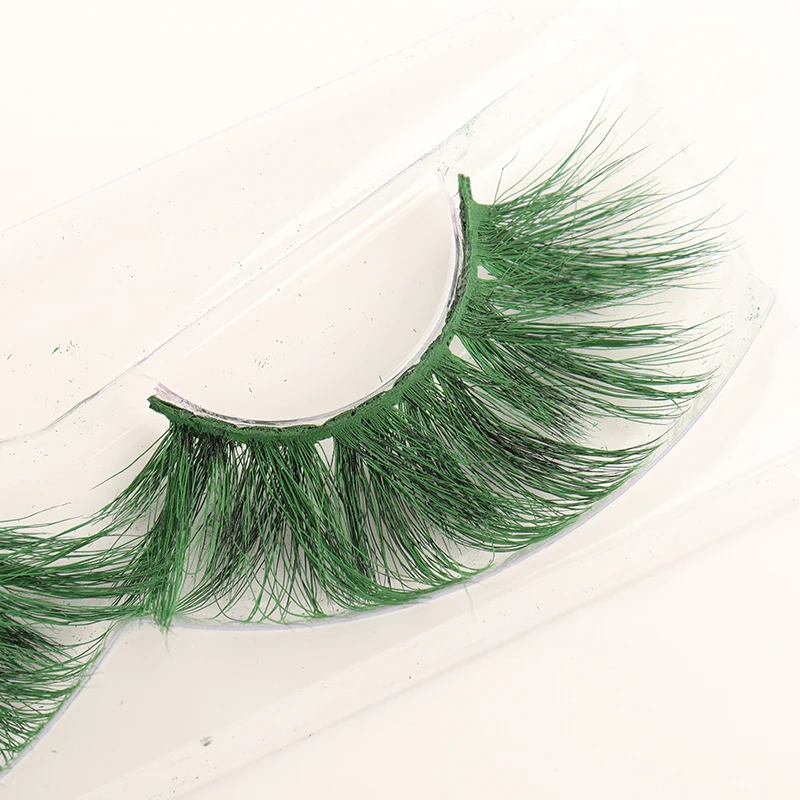 

Fur material and thick false eyelashes style 25mm mink lashes travel suit case box supplier eyelash set case, Natural black