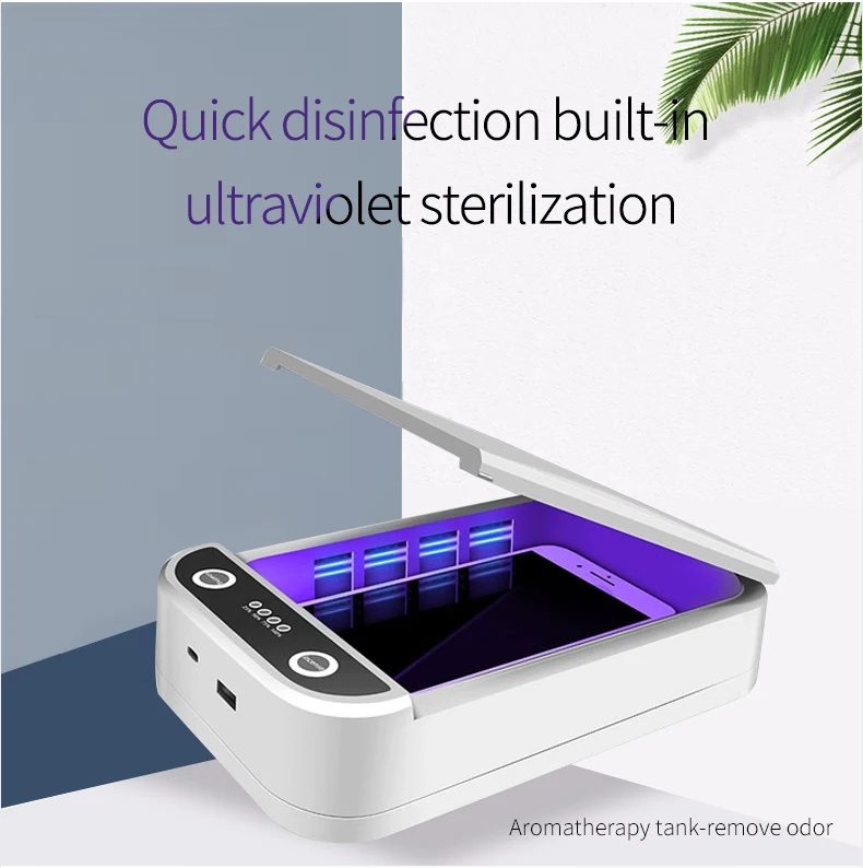 Popular UV Sterilizer Cabinet Multi-Function Disinfection Box Cell Phone UV Sterilizer Cleaner