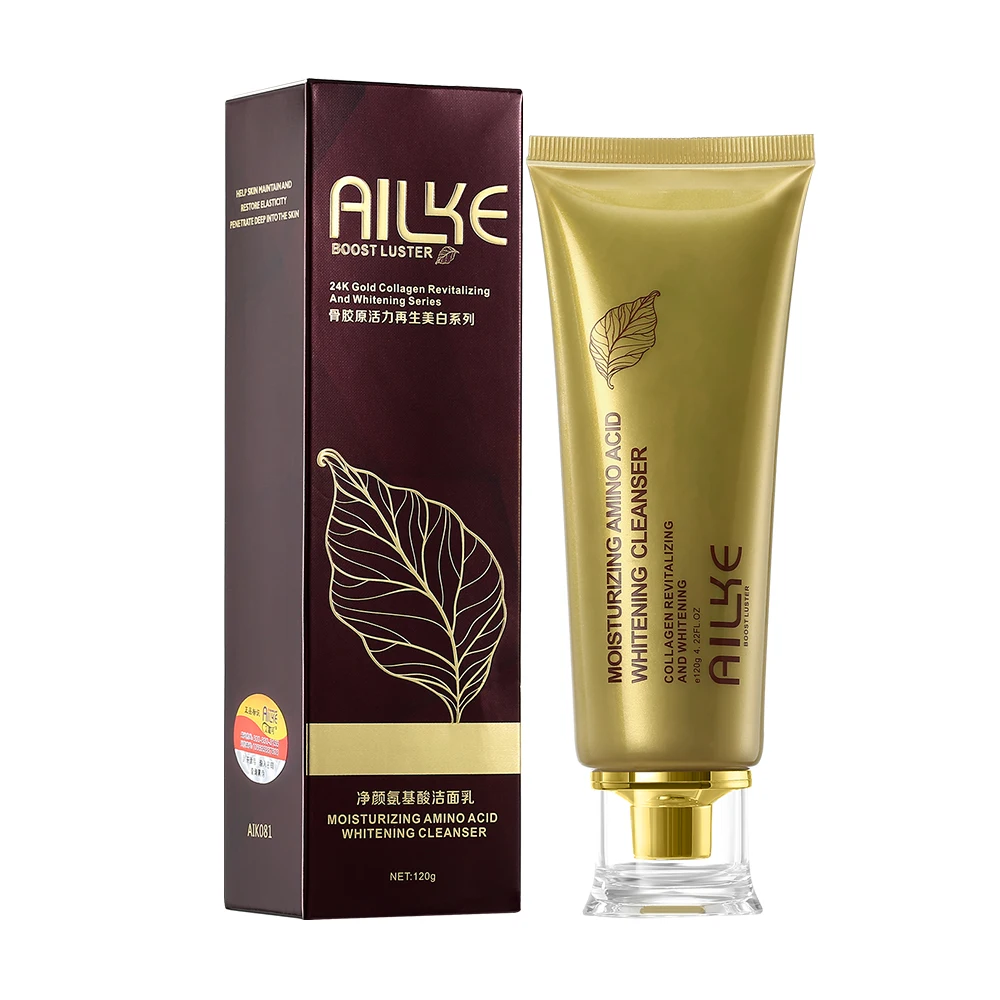 

Ailke 120 ml Moistening Amino Acid Whitening Face Wash for Women, White cream