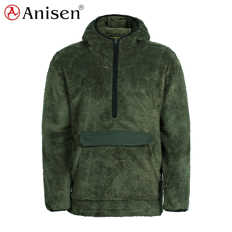 

Custom Logo Winter Warm Wholesale 2020 Jaket Men Wear Ins Hot Sale Thick Shaggy Coral Sherpa Micro Fleece Jacket