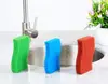 better rclean sponge clear silicone rubber for kitchen scrubbing