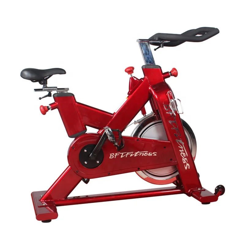 

Professional Commercial Gym Equipment Fitness Spin Bike Exercise Machine, Red