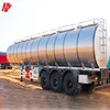 Shandong Huajin 43000 liters oil fuel tank semitrailer new semi trailer low price export to the world