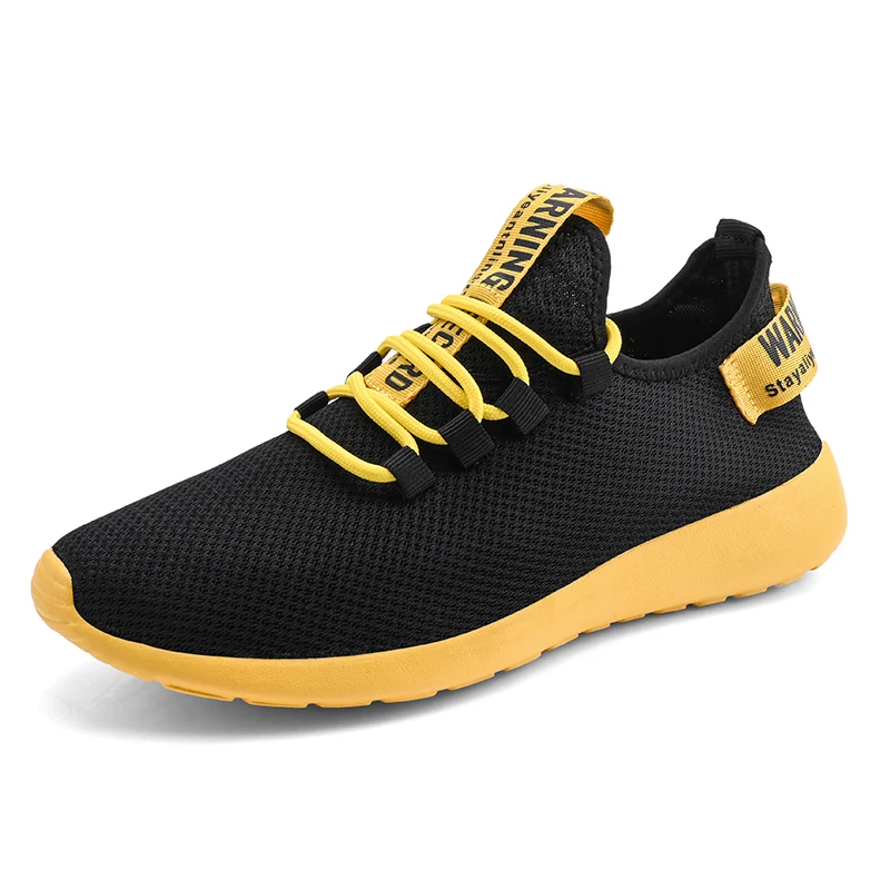 

Wholesale fashion casual shoes cheap Tennis shoes fly woven ultra-light non-slip breathable large size men's sports shoes