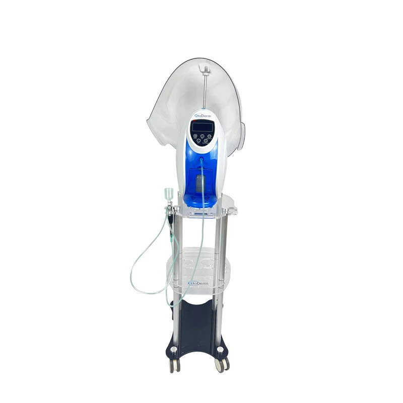 

New Product O2 to Derm Oxygen Dome Therapy Skin Rejuvenation Facial Machine with Oxygen Facial Machine, Blue