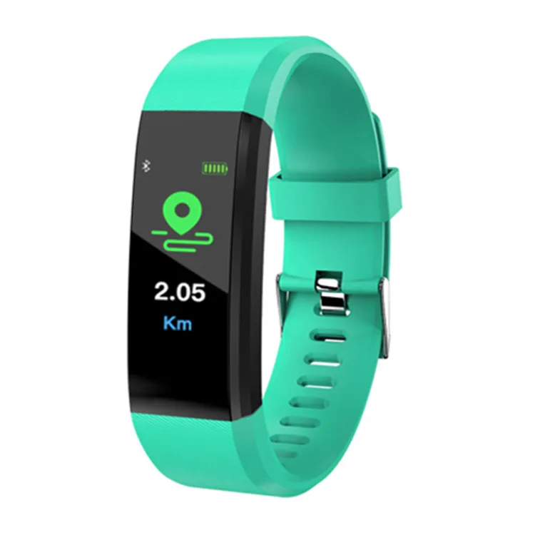 

ID115plus Fitness Tracker with Heart Rate Monitor Sleep Monitor Step Counter Calories Smart Band HR Waterproof Heart Rate