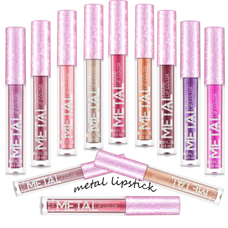 

Sexy PINK 12Color Long Lasting Waterproof Lip Gloss Matte Liquid Lipstick Matte Lipstick Lipkit Cosmetics Makeup