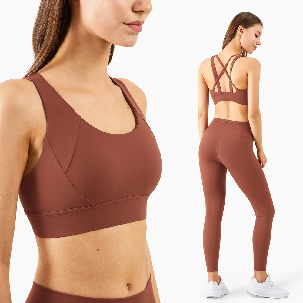 

Ropa Deportiva Mujer Workout Track Tenue De Sport Fitness Sujetador Deportivo Exercise Workout Top Fitnes Long Line Sports Bra