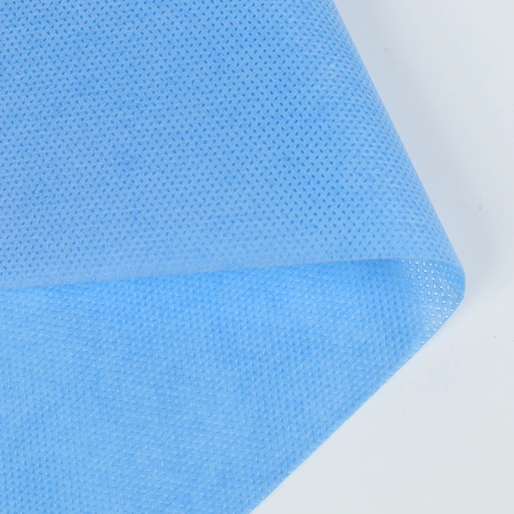 
Medical use dustproof breathable pp sms spunbonded nonwoven fabric 