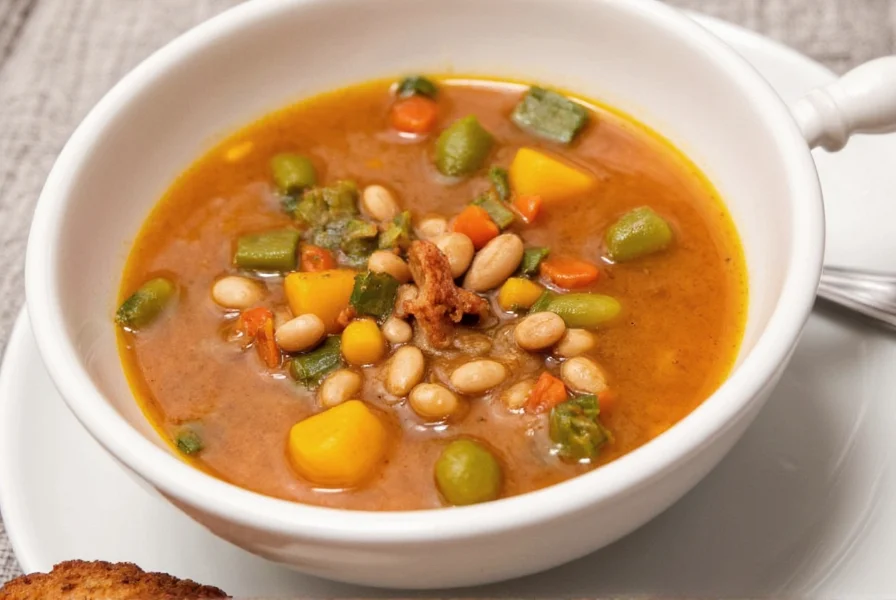 Vegetable Soup with Beans