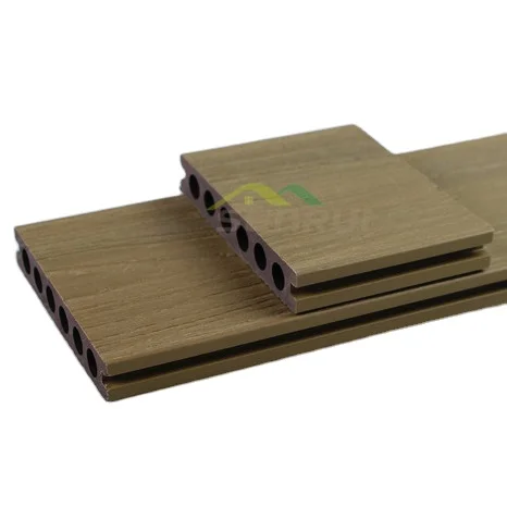 
New Tech WPC Co-extrusion capped Extruded Wood Plastic Composite Decking 