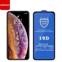 

10D Curved Edge Full Cover Tempered Glass screen protector For iPhone Xs Max Xr X Screen Protector