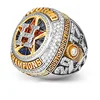 Wholesale Anniversary Round Structure Design Championship Rings Gold Plated