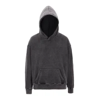 

high quality custom streetwear made men plain stock dropshipping washed hoodie