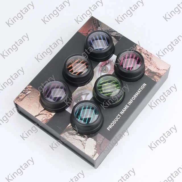 

cameleon eyeshadow 3d cat eye color pigment3d cosmetic loose powder, Multi-color