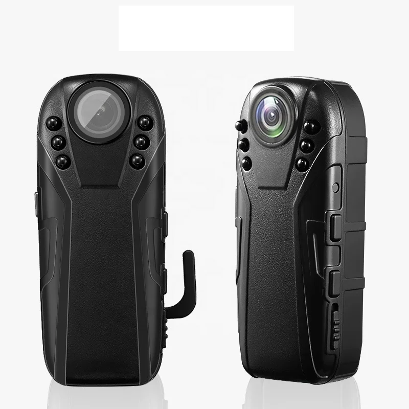 

HD 1080P Pocket Pen Camera Hidden Mini Portable Body Video Recorder Night Vision Clip Holder Cover DVR Cam, Black