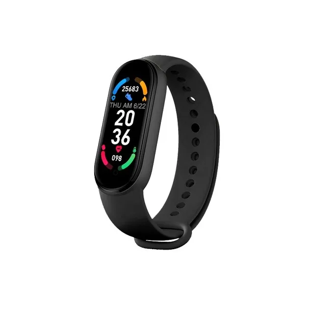 

New Smart Watch M6 Smart Bracelet Mi Band Inteligente Pulseira 0.96 TFT Waterproof Fitness tracker Smart Wristband Watch