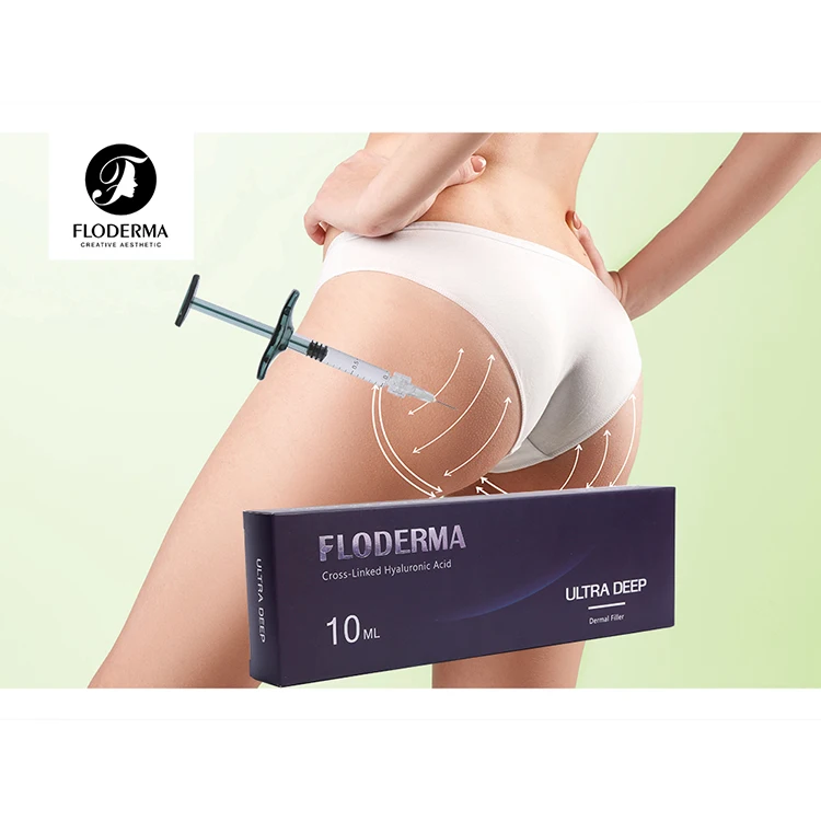 

good feedback deep ha derm filler for bottock enlargement, Transparent