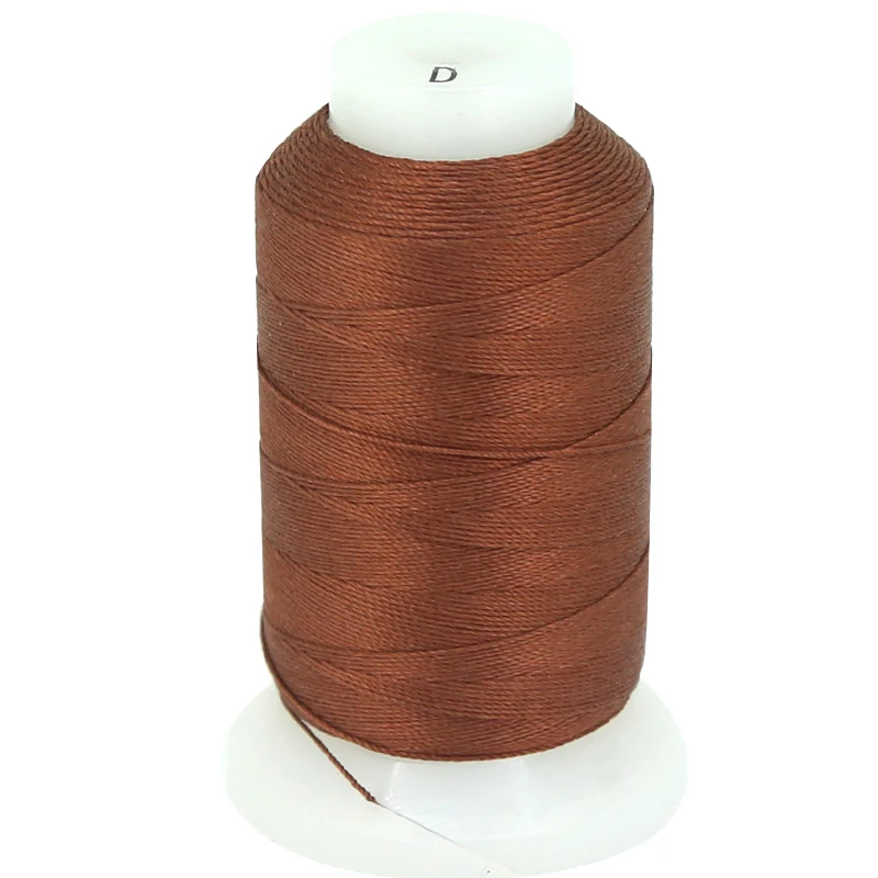 

260 Yards New Products Handmade Custom 100% Silk Natural Brown Jewelry Silk Cord