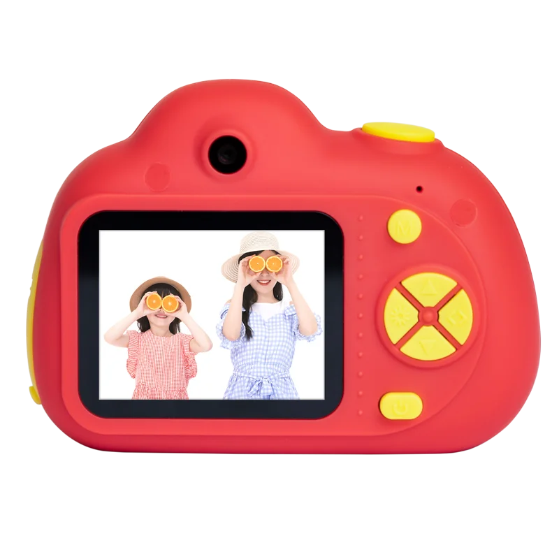 

Electronic Photo Video 2.0 Inch Hd Screen Font And Rear Dual Camera Flash Auto Focus Kids Digital Camera Toys