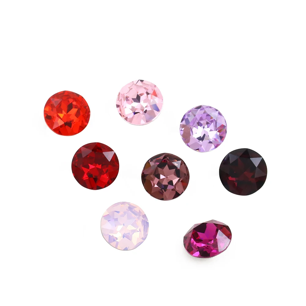 

DONGZHOU Round Fancy stone crystal AB Rhinestone beads for Jewelry making