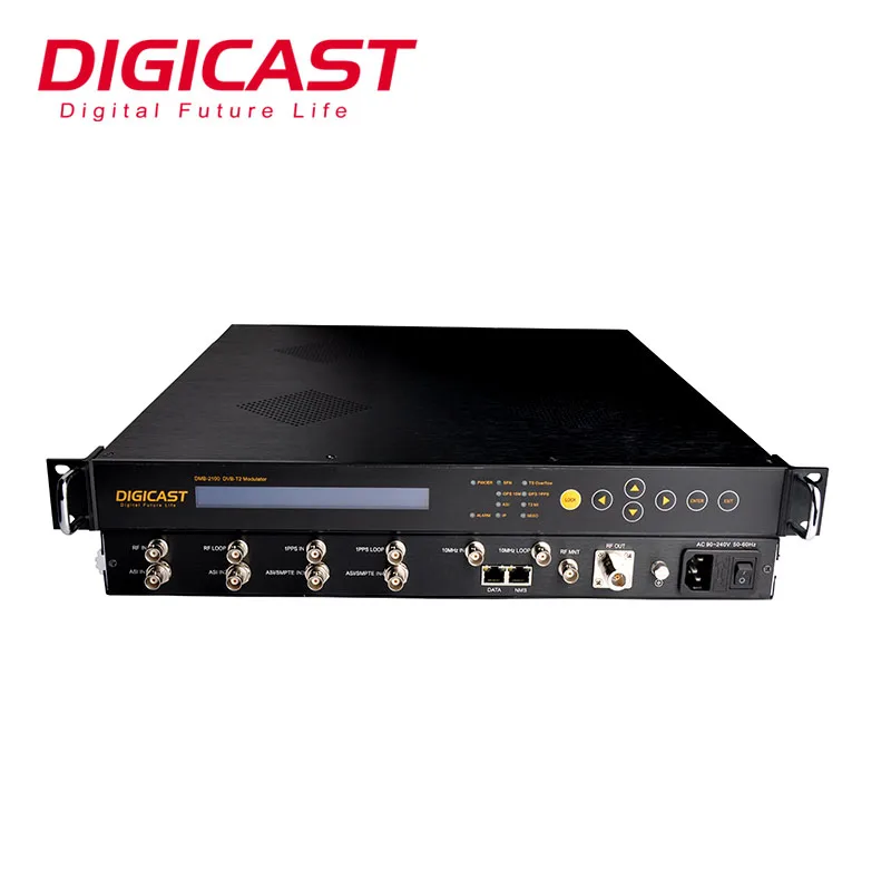 

Modulator DVB-T2 Digital RF Modulator for TV Broadcasting Equipment