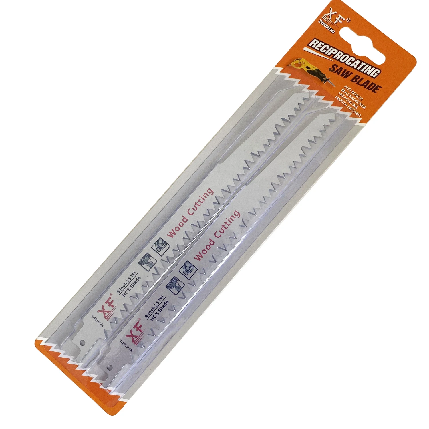 
XF S1531L 2PCS: 5TPI High Carbon Steel for purning green wood hacksaw blade 