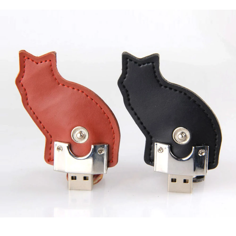

USB Flash Drive Leather Leather Factory 64GB