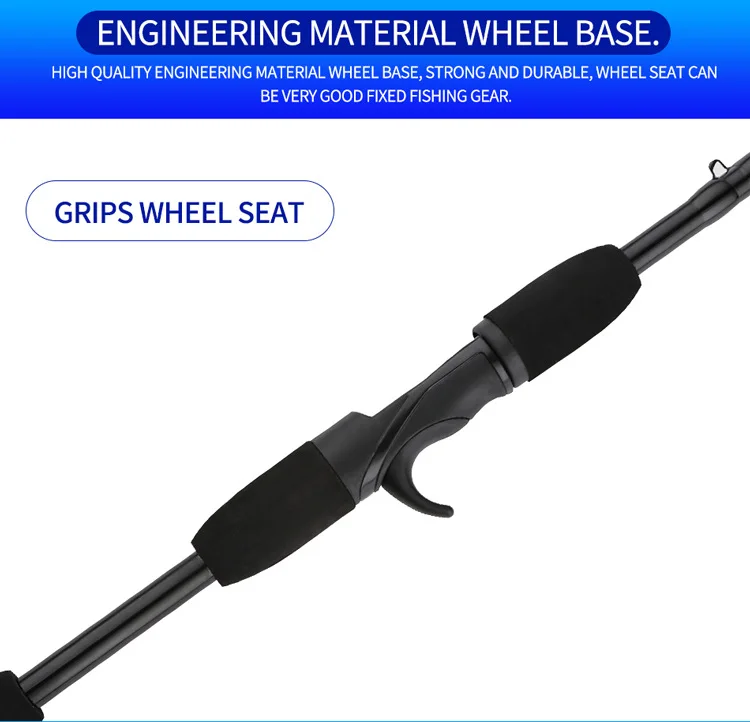 Factory Price Carbon Fiber Fishing Rod Eva Handle Lure Fishing Rod