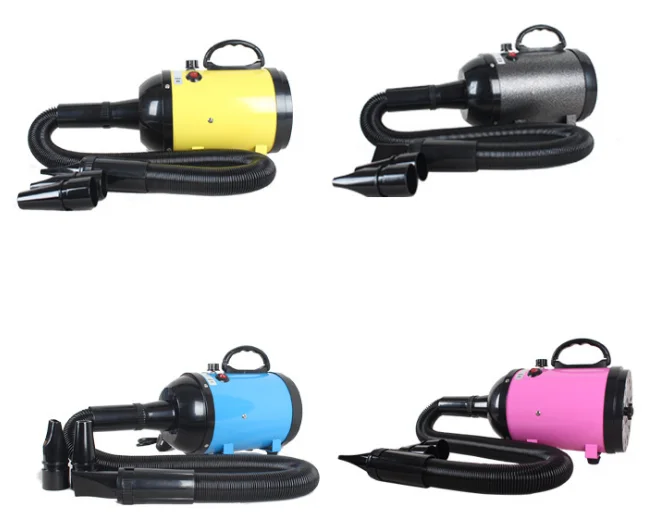 
Factory direct sales 2600W Single motor low noise fast grooming dog force turbo water cleaning pet hair blower dryer 